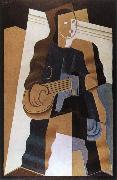 Juan Gris Clown oil painting